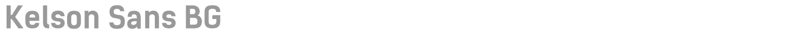 Kelson Sans font preview